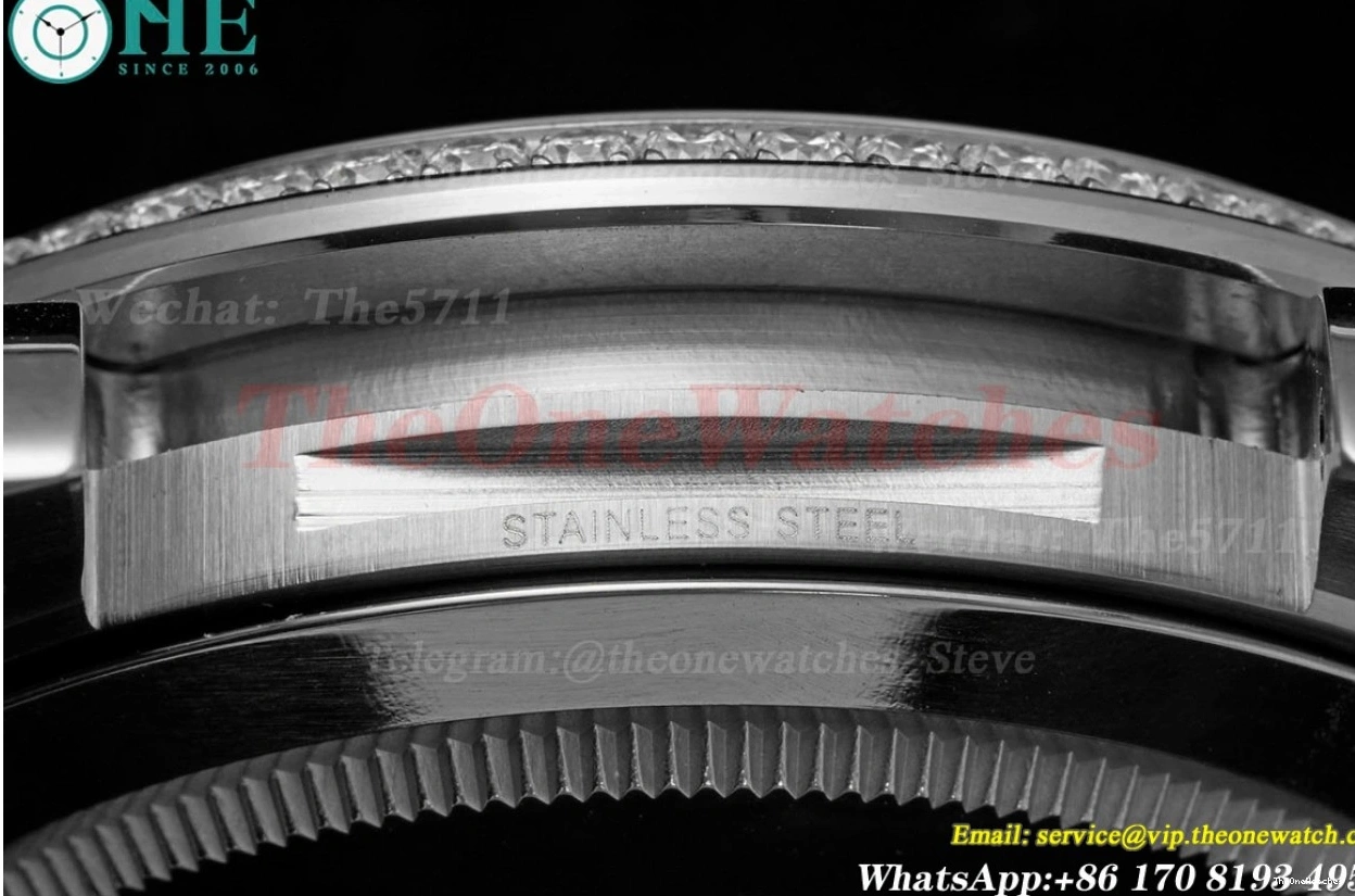 GSF 40mm DayDate A3255 Version) SS (Tungsten 228349 Heavy SS Pres Ice Blue Dia 0128